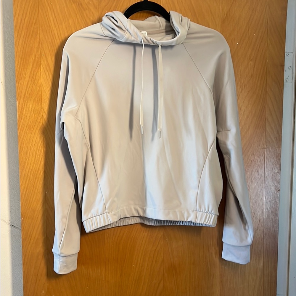 Yogalicious Light Gray Hoodie